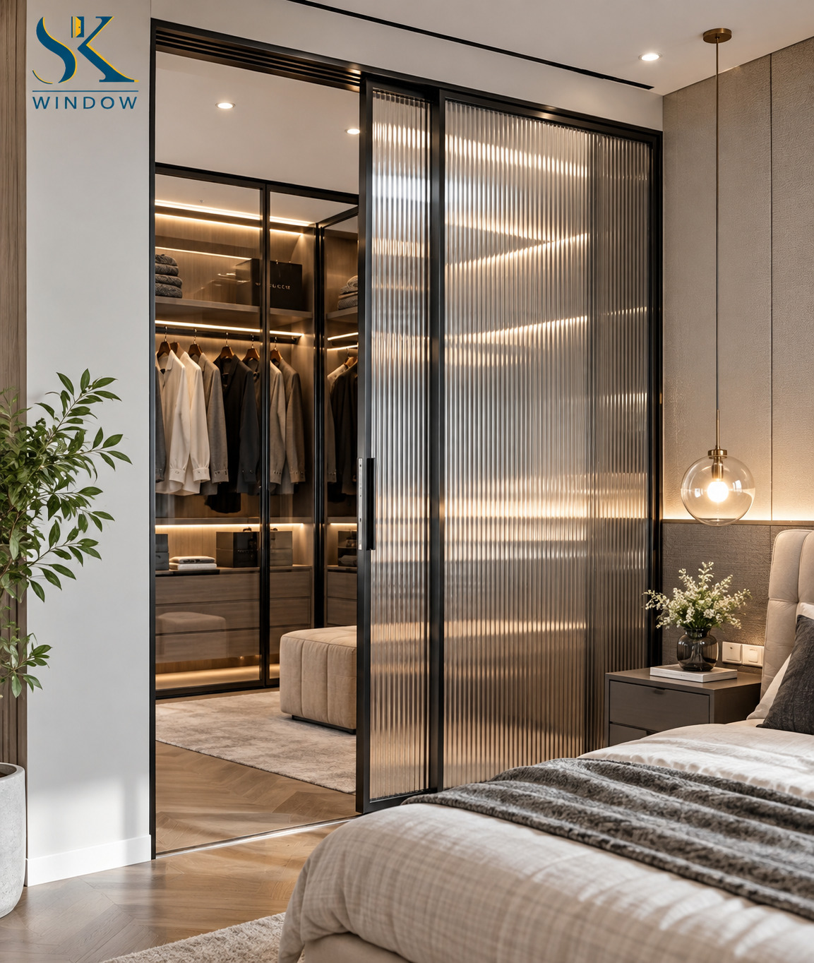 cửa nhôm slim